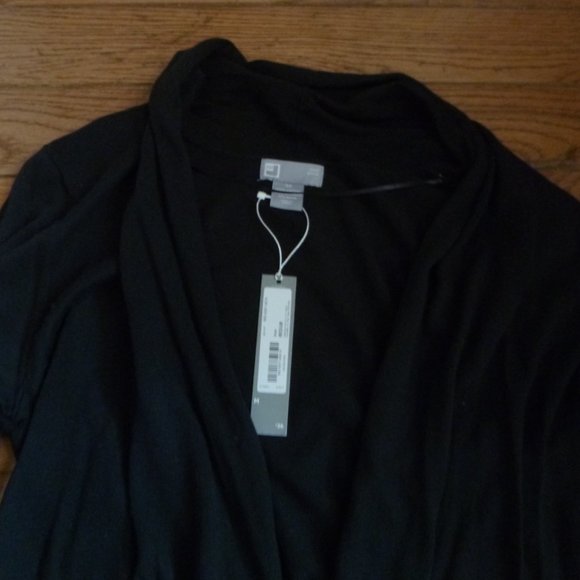 Women's Lightweight Wool Blend Cardigan Sweater - Picture 2 of 3